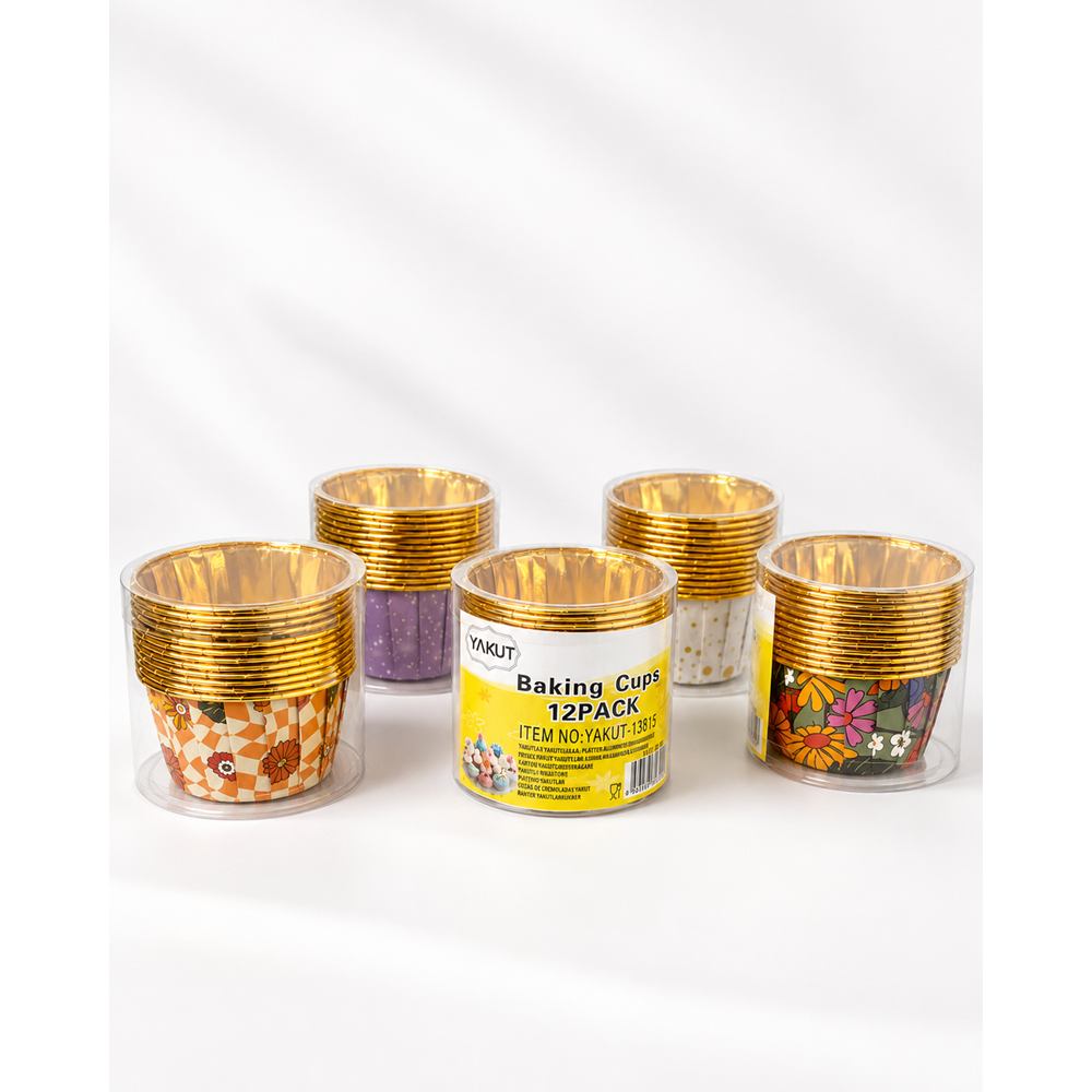 YAKUT GOLD FOLYO MUFİN KEK KAPSÜL BX12