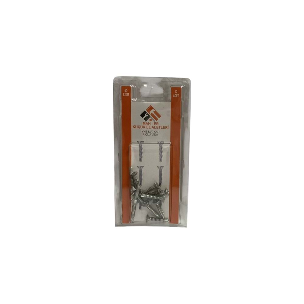 MHR-011 YHB MATKAP UÇLU VİDA 4,2X25 12AD