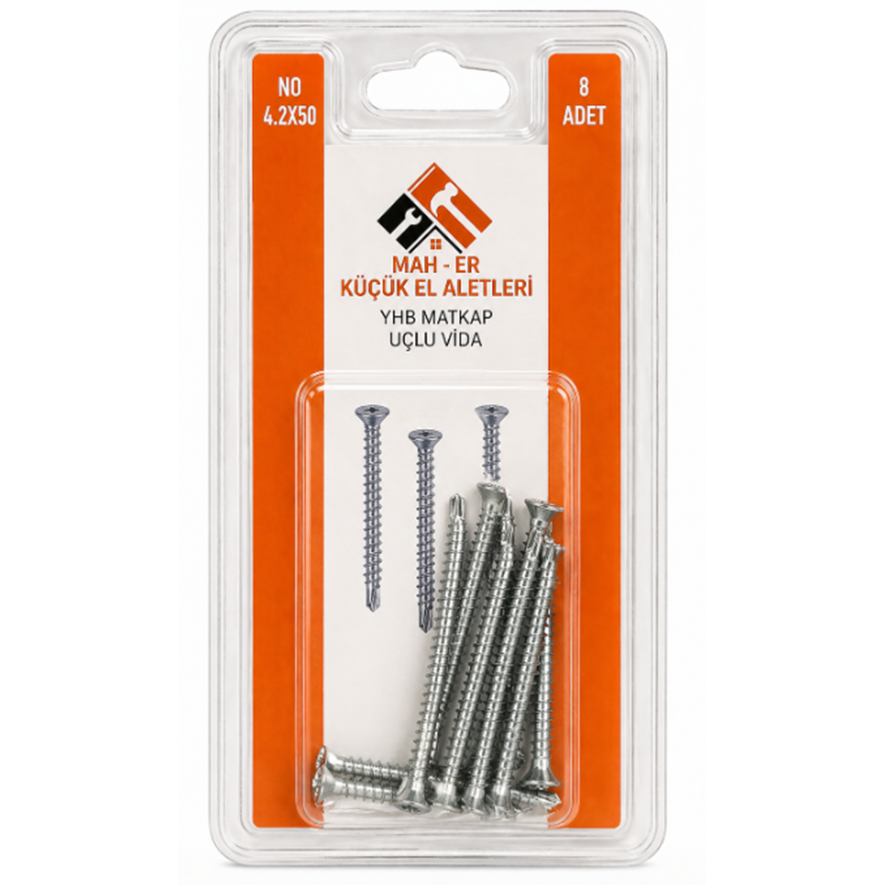 MHR-013 YHB MATKAP UÇLU VİDA 4,2X50 8AD