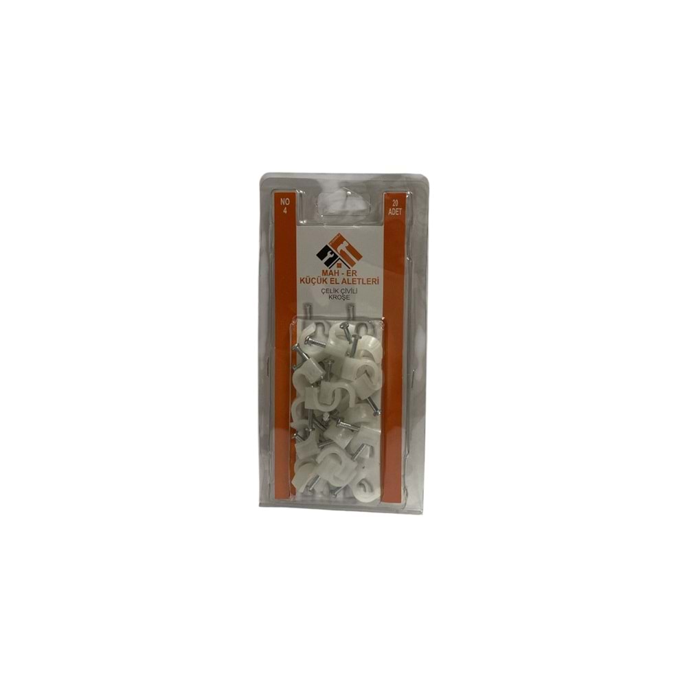MHR-015 ÇELİK ÇİVİLİ KROŞE 4NO 20AD