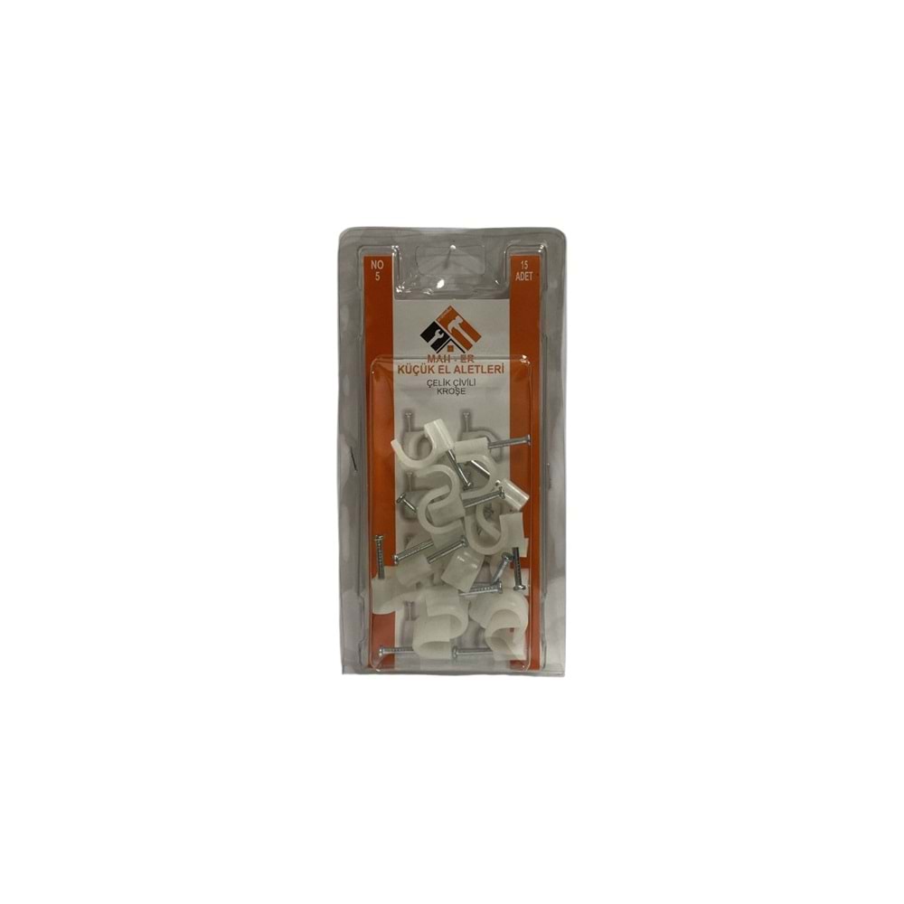 MHR-016 ÇELİK ÇİVİLİ KROŞE 5NO 15AD