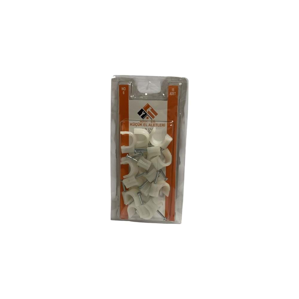 MHR-017 ÇELİK ÇİVİLİ KROŞE 6NO 15AD