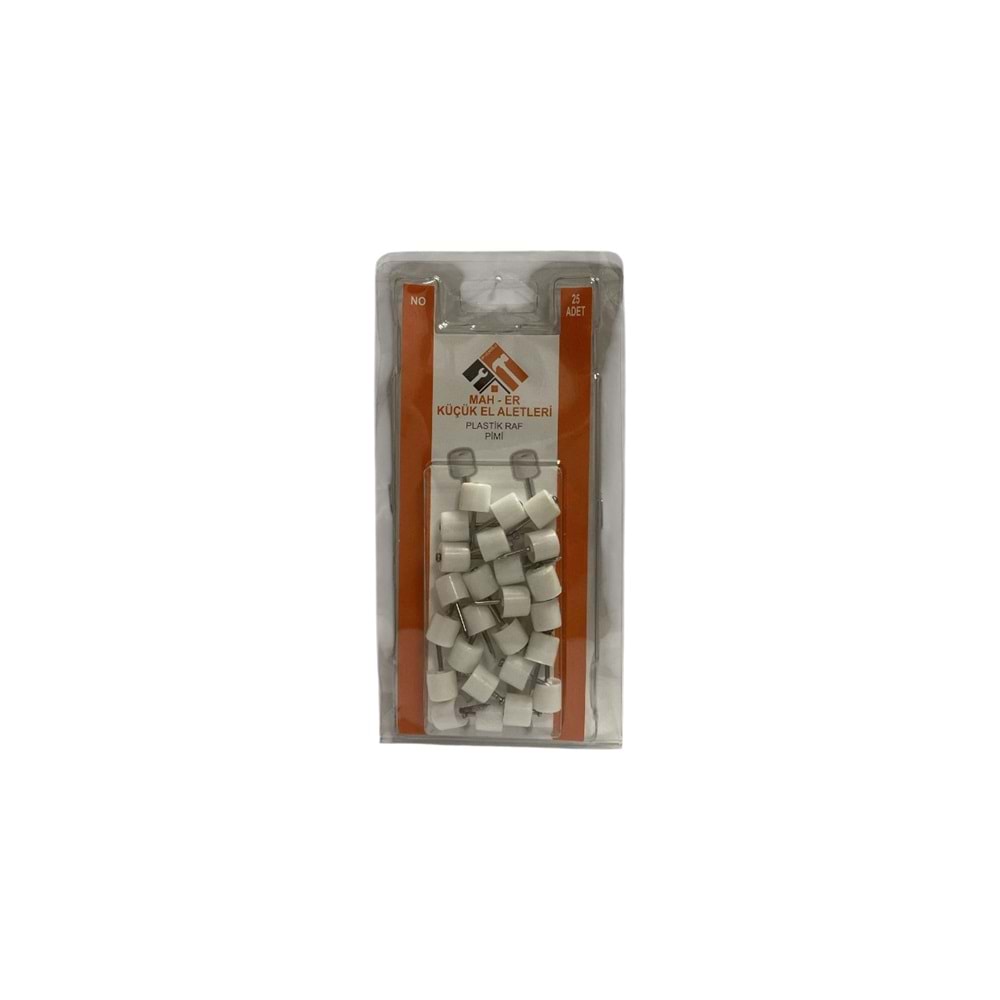 MHR-033 PLASTİK RAF PİMİ 25AD