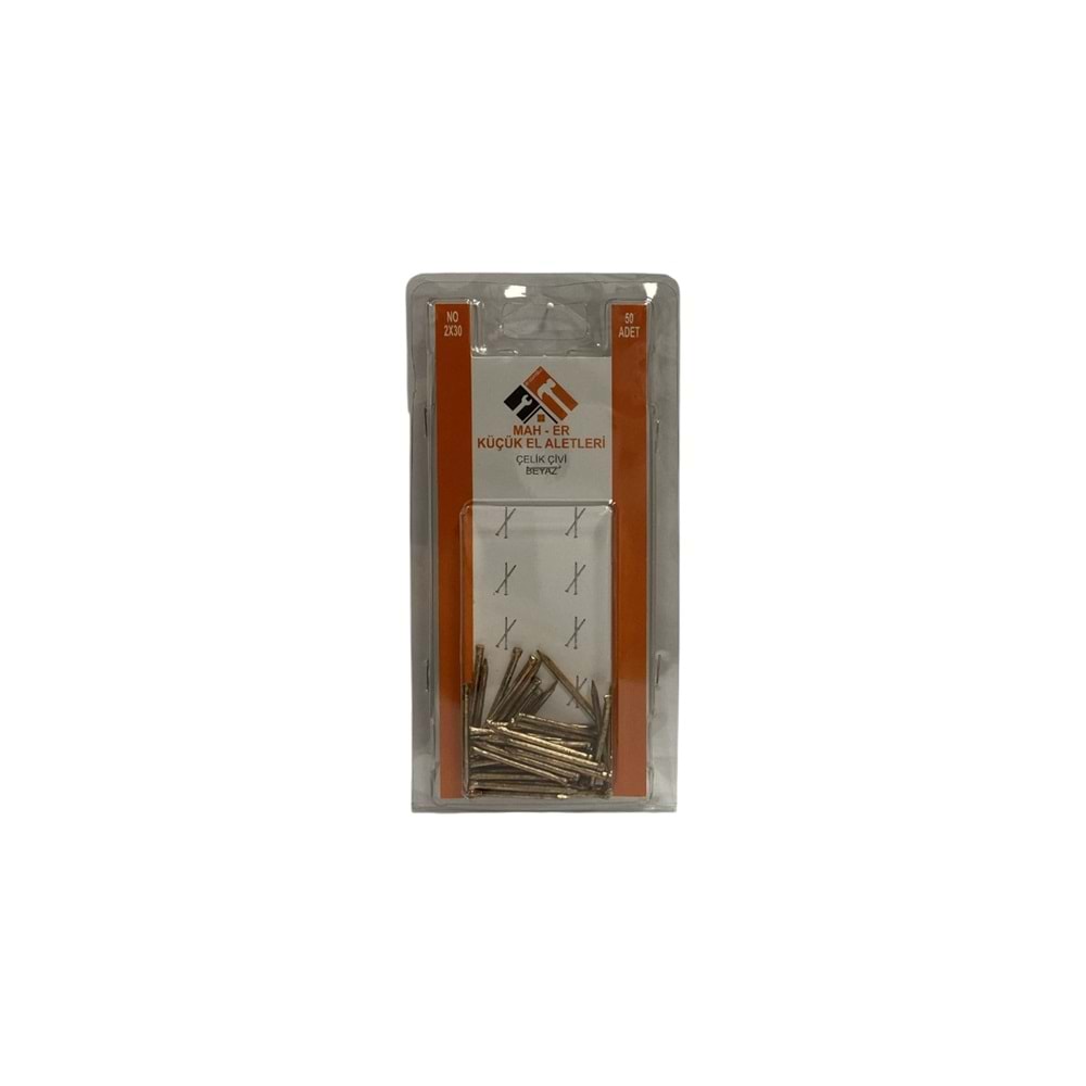 MHR-044 ÇELİK ÇİVİ BEYAZ 2X30 50AD