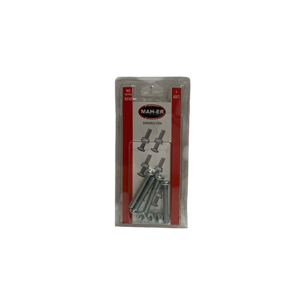 MHR-127 SOMUNLU VİDA 6X40 4AD