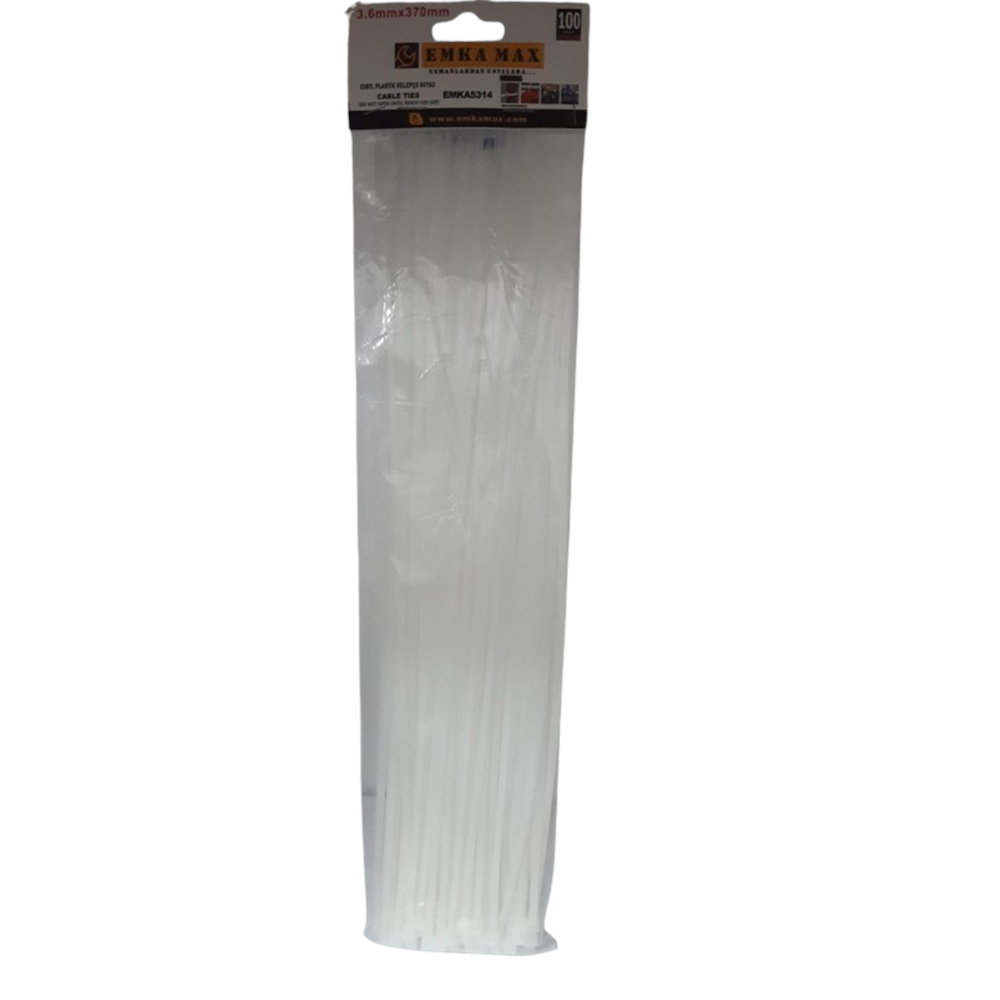 EMKA 370X3,6MM BEYAZ CIRT KELEPÇE