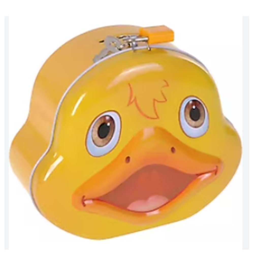 KSMART KİLİTLİ METAL ÖRDEK KUMBARA