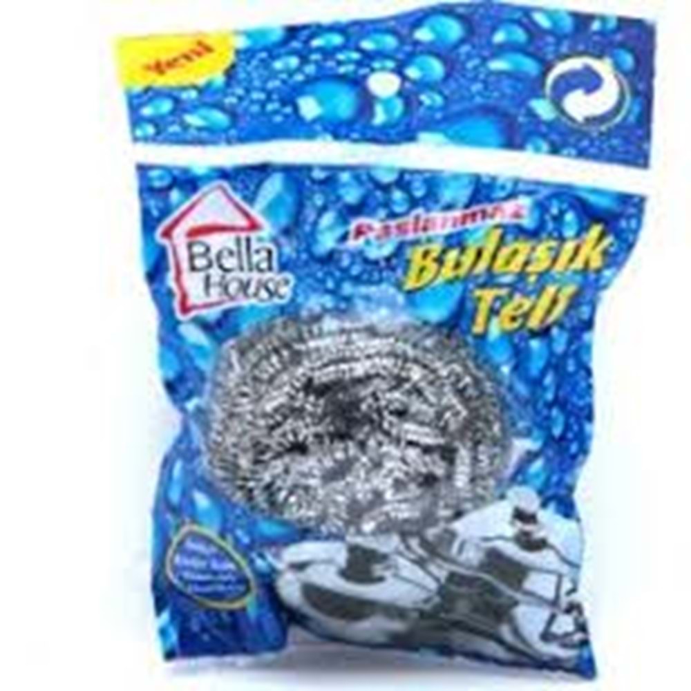 BELLAHOUSE BULAŞIK TELİ 50GR TEKLİ BX12