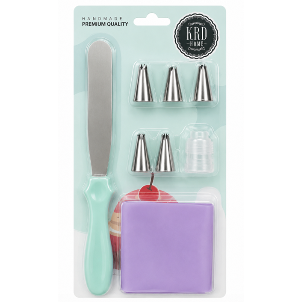 KRD 8PARÇA SPATULALI KREMA SETİ
