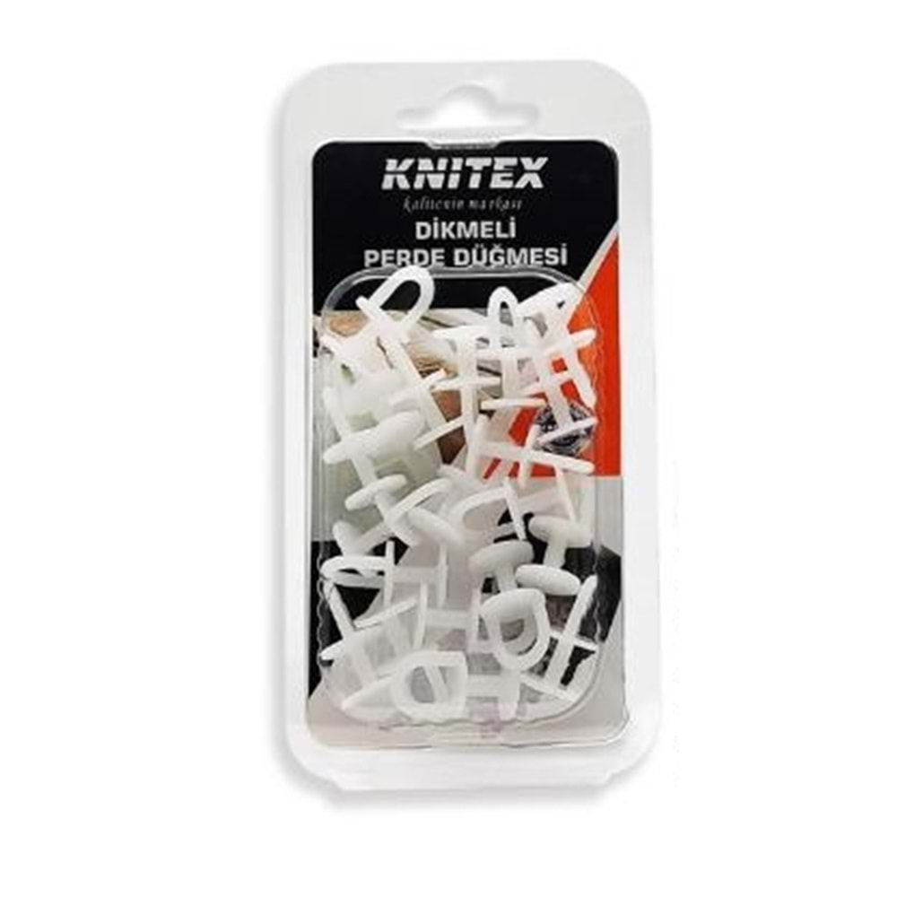 KNITEX DİKMELİ PERDE DÜĞMESİ BX24 KL192