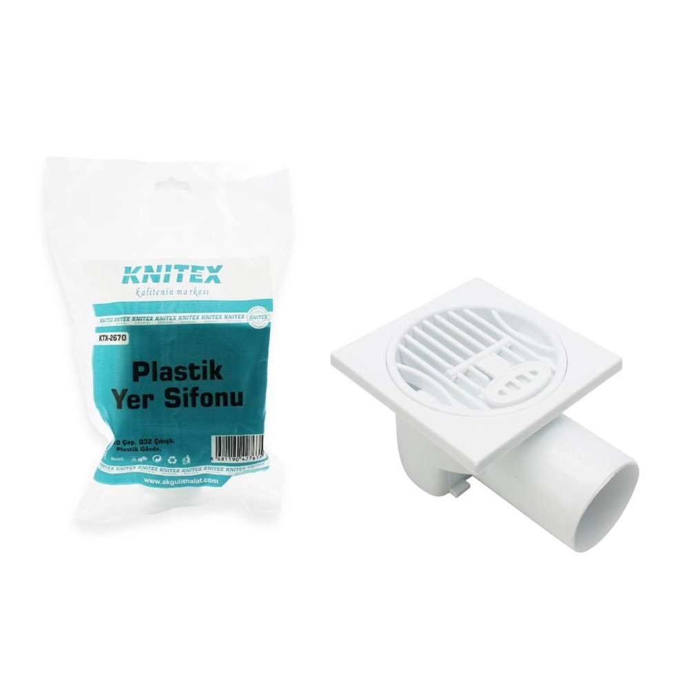 KNITEX PLASTİK YER SİFONU KL120