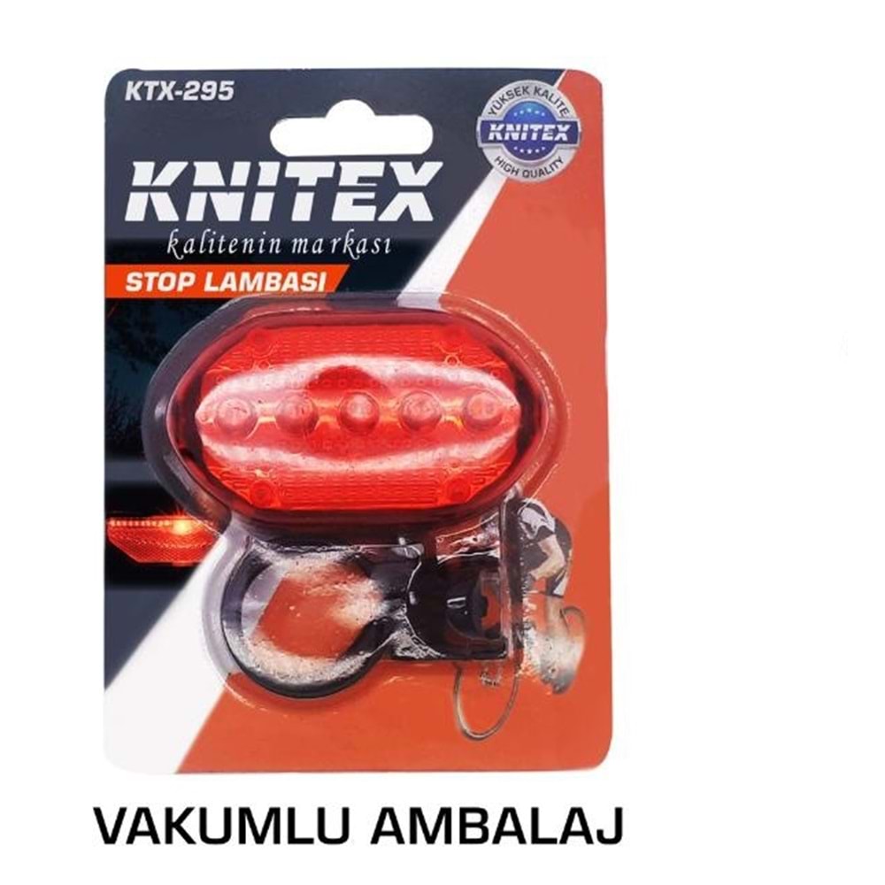 KNITEX BİSİKLET ARKA STOP FENERİ OVAL BX60 KL300