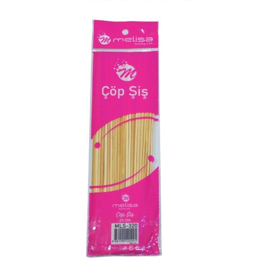 MELİSA ÇÖP ŞİŞ 25CM KL300