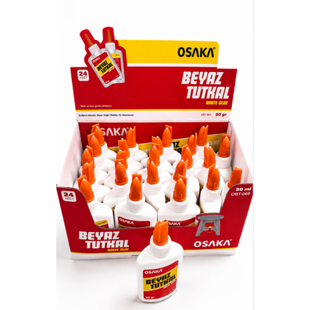OSAKA BEYAZ TUTKAL 60GR BX24