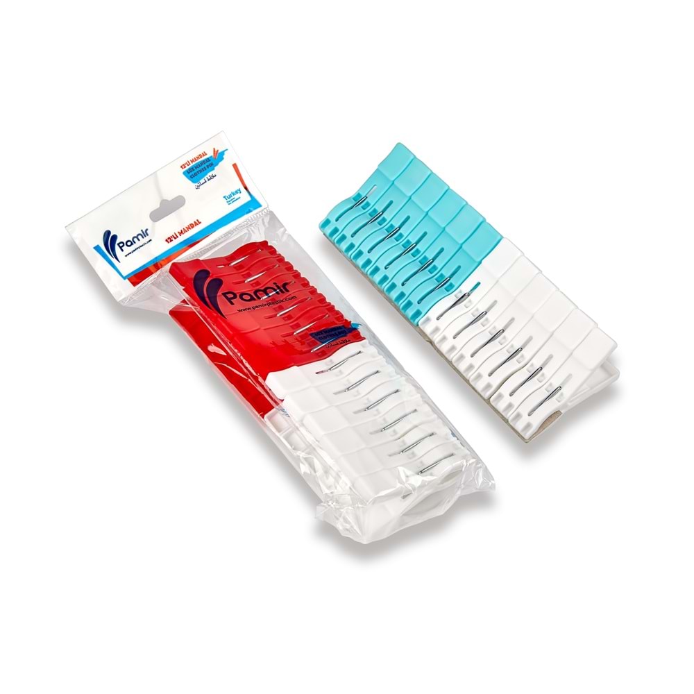 DORUK 12'Lİ MANDALDORUK 12 PCS CLOTHES PIN