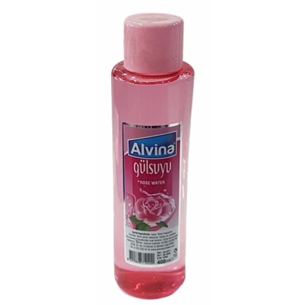 ALVİNA GÜLSUYU 400ML KL12