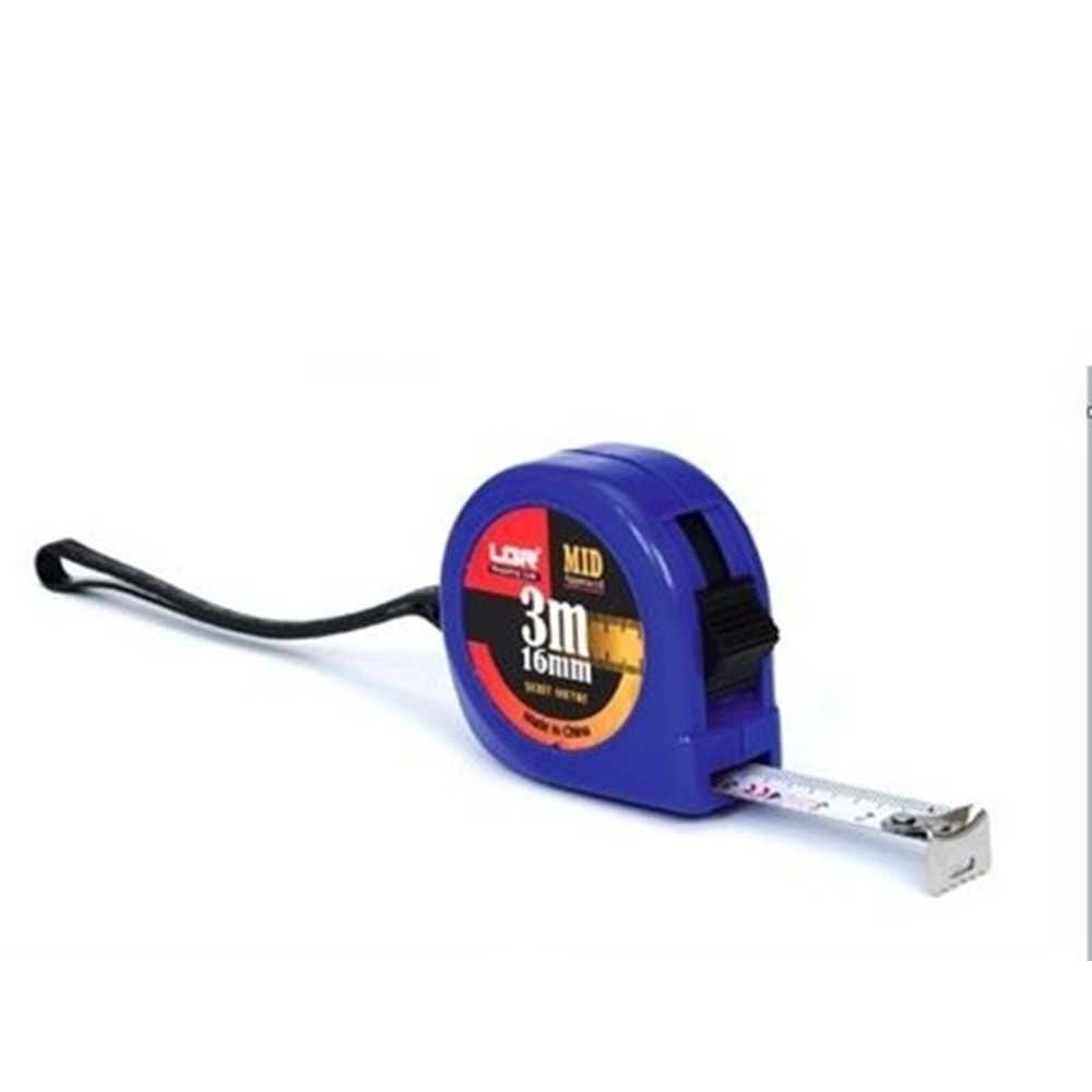 UGR ŞERİT METRE 3MT 16MM BX12