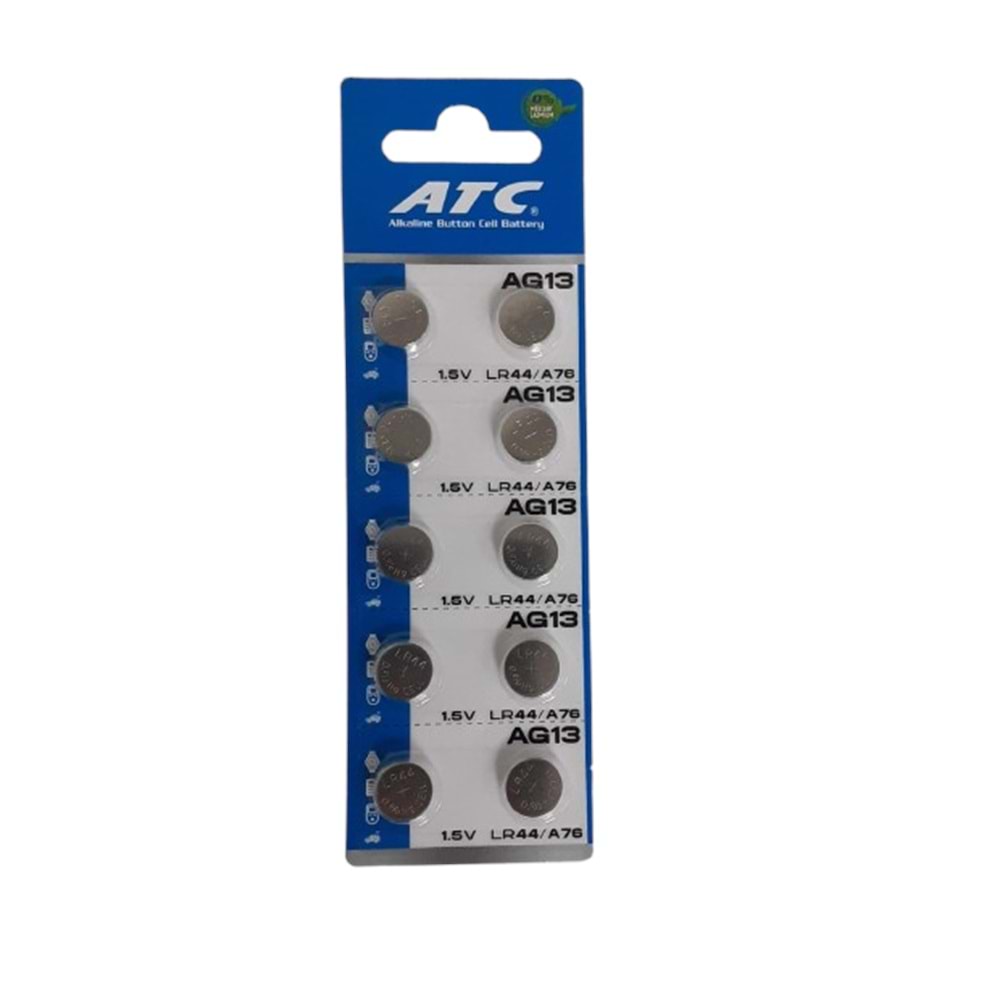 ATC LR44 AG13 10LU ULTRA ALKALİN PİL BX20