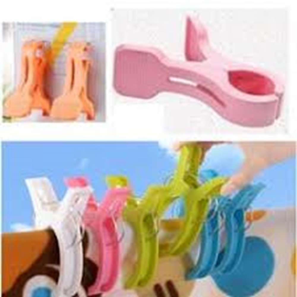 URVE 2Lİ MONT BATTANİYE VE PLAJ HAVLUSU MANDALI KL36
