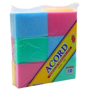 ACORD RENKLİ TEMİZLİK SÜNGERİ BX12