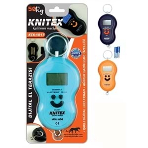 KNITEX 1017 PORTABLE GÜLENYÜZ DİJİTAL TARTI KL100