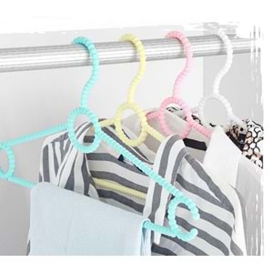 BONCUK ASKI 6'LIBONCUK CLOTHES HANGER 6 PCS