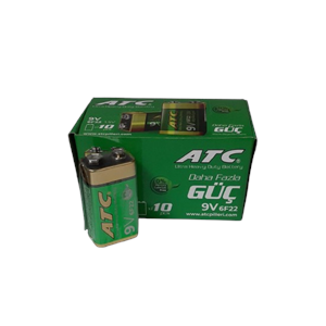 ATC ULTRA 9 VOLT PİL BX10
