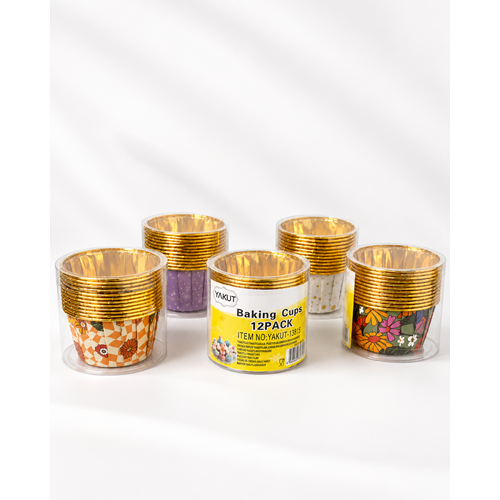 YAKUT GOLD FOLYO MUFİN KEK KAPSÜL BX12