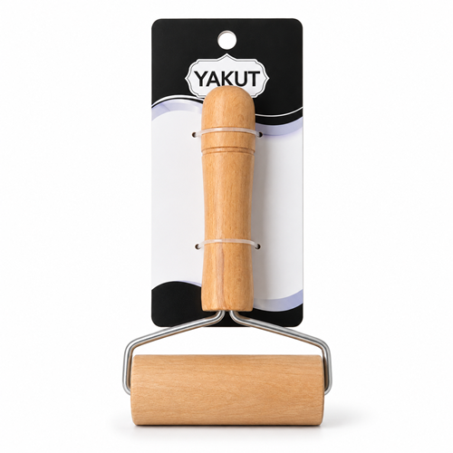 YAKUT AHŞAP SAPLI HAMUR AÇMA APARATI
