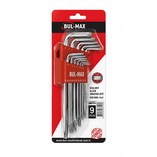 BULMAX 9PCS TROX ORTA BOY ALYAN TAKIMI