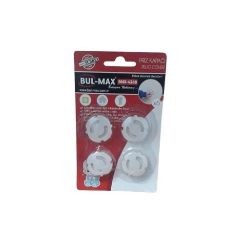 BULMAX 4LÜ PRİZ KAPAĞI
