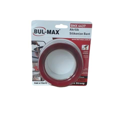 BULMAX AKRİLİK SİLİKONİZE BANT 40MM 5MT