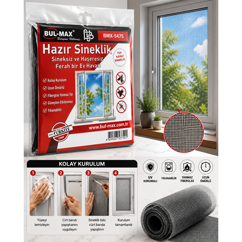 BULMAX TEK KANAT HAZIR SİNEKLİK