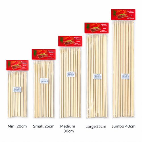 BAMBU KALIN ÇÖP ŞİŞ 30CM