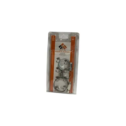 MHR-060 HORTUM KELEPÇESİ 13X19 18X25 3 AD