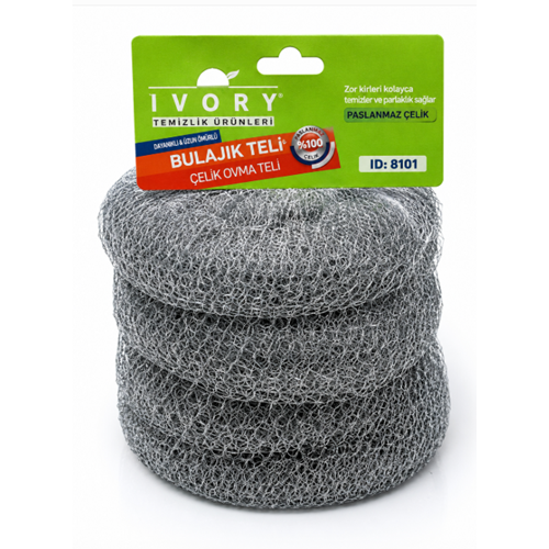 IVORY 4LÜ FİLELİ BULAŞIK TELİ