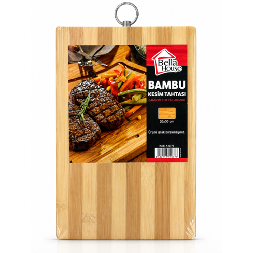 BELLA HOUSE BAMBU 20X30 KESİM TAHTASI ORTA BOY