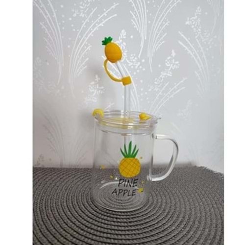 KRD RECTRY PİPETLİ CAM BARDAK 460ML