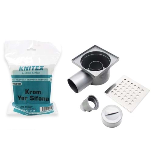 KNITEX KROM YER SİFONU KL100
