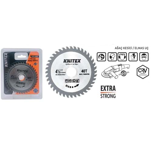 KNITEX AGAÇ KESİCİ 115MM KL200