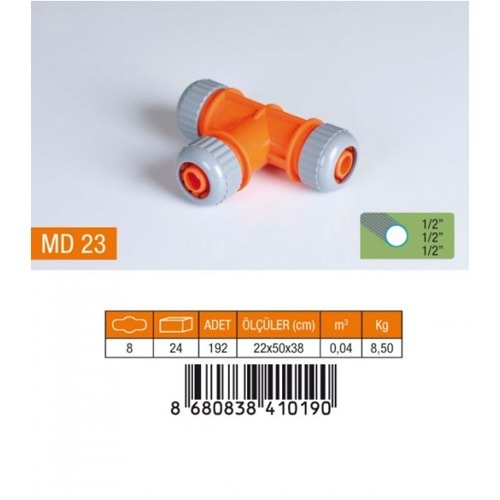 MEDALYAN MD-23 12 LÜX TE HORTUM EKİ BX8
