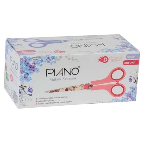 PIANO 2007 DESENLİ MAKAS BX12