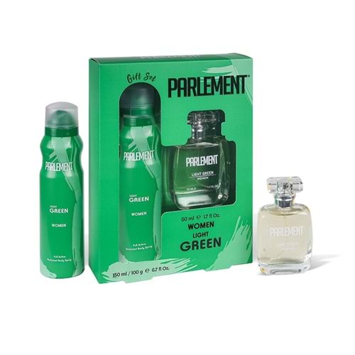 LIGHT GREEN SET PARFÜM BAYAN 150 ML DEO HEDİYELİ