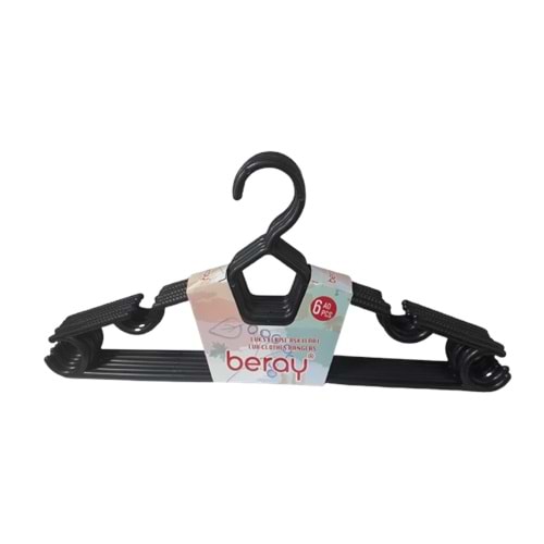 BERAY ASKI 6'LIBERAY CLOTHES HANGER 6 PCS