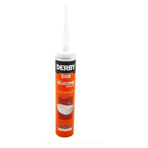 DERBY D28 ŞEFFAF SİLİKON 280GR KL30