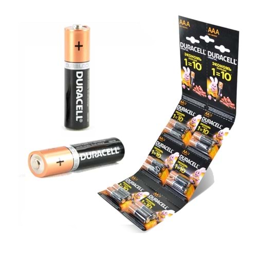 DURACELL AA 2Lİ 10LU KARTELA KALEM PİL