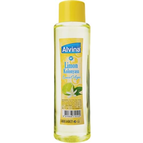 ALVİNA LİMON KOLONYASI 400ML KL12
