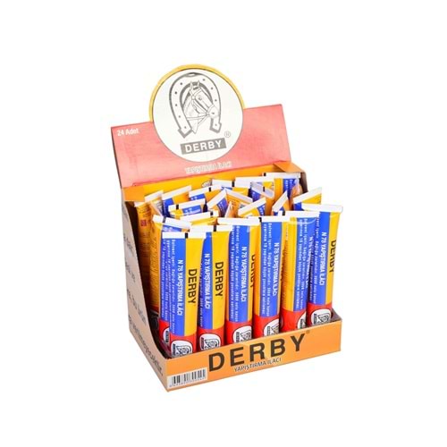 DERBY STANTLI 24 LÜ YAPIŞTIRICI KÜÇÜK TÜP STANT