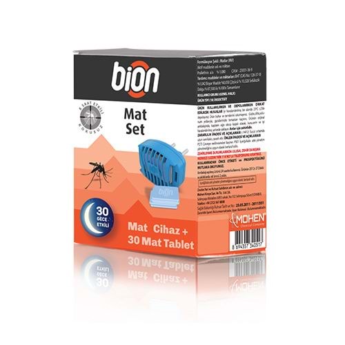 BİON MAT SET+30 TABLET BX6