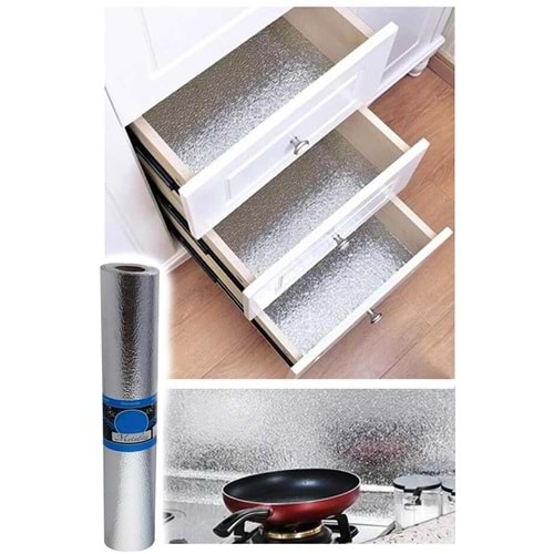DELUX 45X3M ÇOK AMAÇLI METALİZE RAF ÖRTÜSÜ BÜYÜK BOY